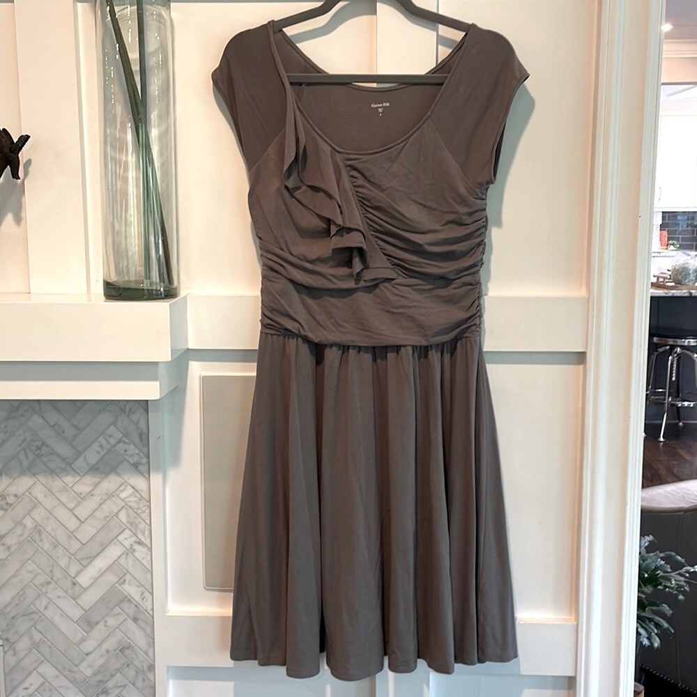 Garnet Hill Ruched Dress